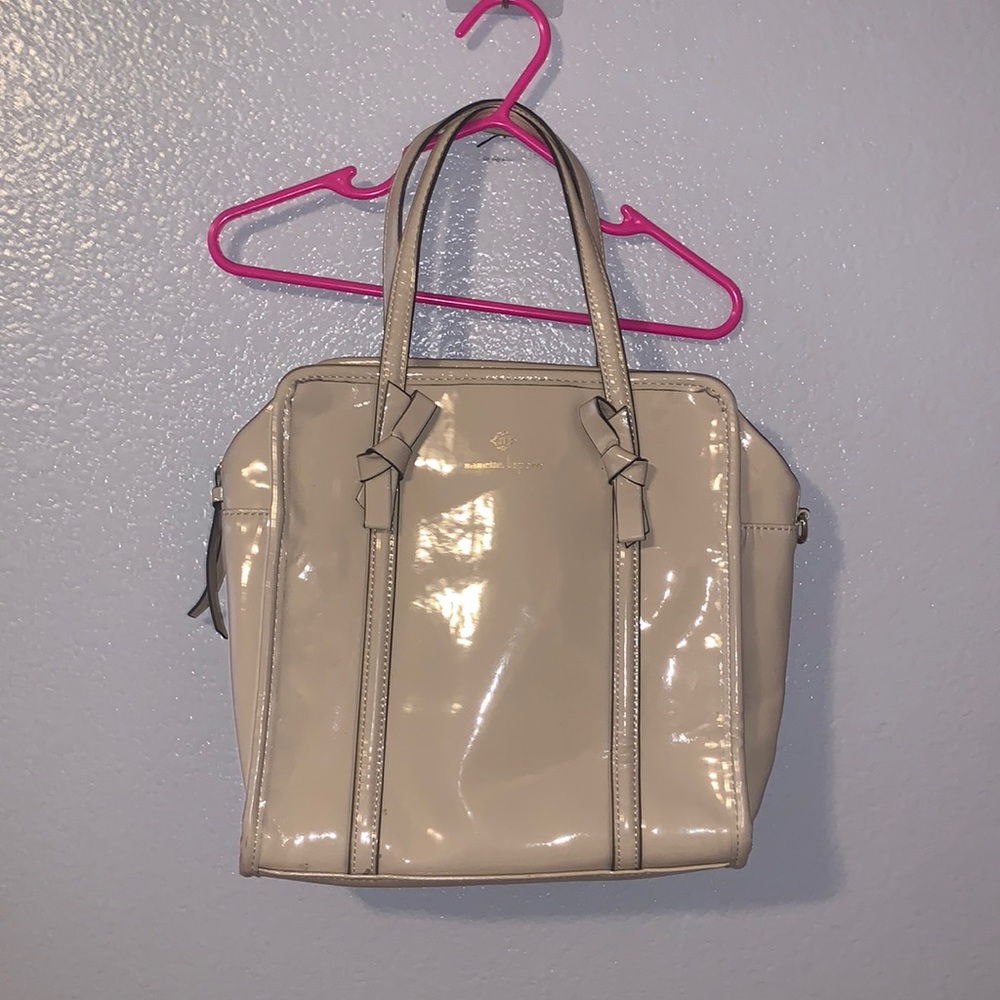 Nanette Lepore nude casual satchel handbag
